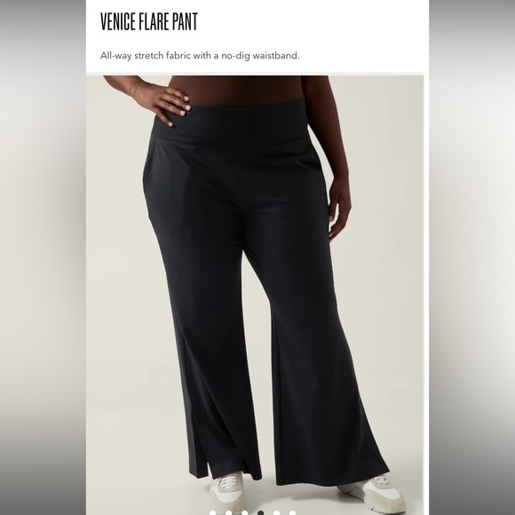 Athleta Venice Flare Pant in Brown - Picture 2 of 2